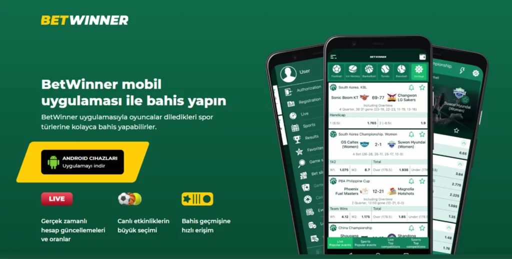 Betwinner APK ile Casino Oyunları Oynamak